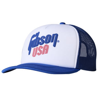 Gibson Gibson USA Foam Trucker White/Blue GA-USAFMTRHT