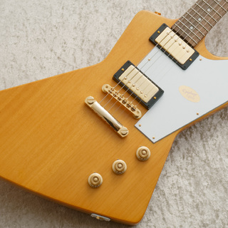 EpiphoneInspired By Gibson Custom Shop Korina 1958 Explorer -Aged Natural-【#24011523717】