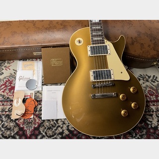 Gibson Custom Shop【軽量&良指板】1957 Les Paul Gold Top Dark Back VOS(#741365) Double Gold≒3.98㎏