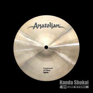 Anatolian CymbalsTRADITIONAL 10"Splash【WEBSHOP在庫】