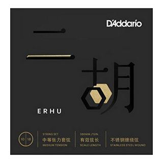 D'Addario ダダリオ ERHU01 Erhu Strings Medium Tension 10-18 二胡弦