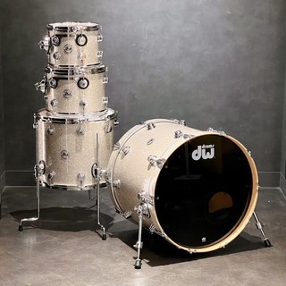 dwCollector's Pure Maple 4pc Drum Kit [BD22，FT16，TT12&10 / Broken Glass]