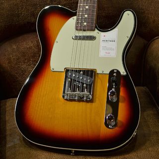 Fender Made in Japan Heritage 60s Telecaster Custom Rosewood Fingerboard 3-Color Sunburst エレキギター テレ