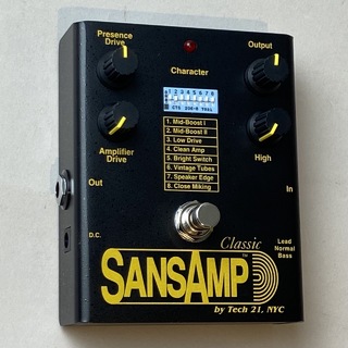 Tech 21、SANSAMP Classic、SANSAMP Classicの検索結果【楽器検索