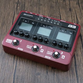 ZOOMB3 Bass Effects & Amp Simulator ベース用 マルチエフェクター【名古屋栄店】