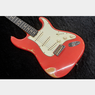 Fender Custom ShopLTD 63 Stratocaster Heavy Relic Aged Fiesta Red 2022 #CZ563730 3.5kg【TONIQ横浜】