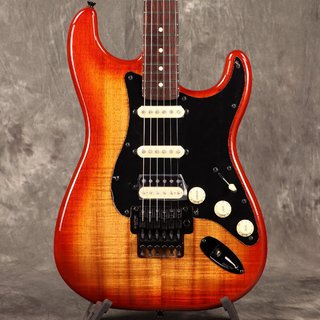 Fender ISHIBASHI FSR MIJ Hybrid II Stratocaster HSS Koa Top Black Hardware フェンダー[S/N JD24025604]【WEBS