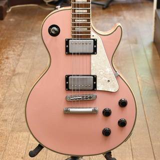 burny レスポールカスタムタイプ ピンクカラー 美品訳アリ