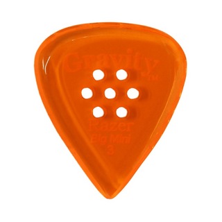 Gravity Guitar PicksRazer -Big Mini Multi-Hole- GRAB3PM 3.0mm Orange ピック