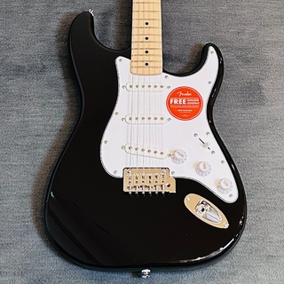 Squier by Fender Affinity Series Stratocaster Black / Maple【定番モデル】【2024年製】