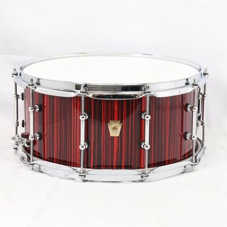 LudwigLS403 Classic Maple Snare Drum [14×6.5] -ELECTRO STATIC RED 【廃番特価】