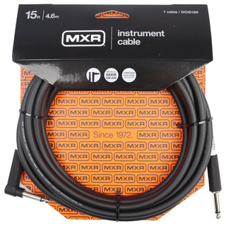 MXR エムエックスアール DCIS15R 15FT STANDARD INSTRUMENT CABLE RIGHT-STRAIGHT ギターケーブル