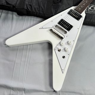 SCHECTER L-FV-NO4-MH/R Gibson Dirty Fingers搭載【カスタムオーダー】Classic White