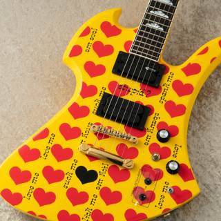 Burny ~hide Signature Model~ MG-145S HY -YELLOW HEART- 1999年製 【USED】