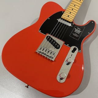 FenderPLAYER II Telecastar Maple　Coral Red
