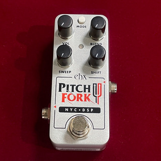 Electro-HarmonixPico Pitch Fork 【和音対応ピッチシフター】【9Vアダプター付き】