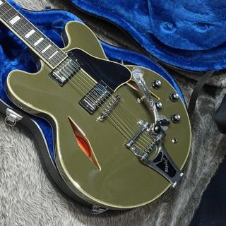 Epiphone Shinichi Ubukata ES-355 Custom Bigsby Olive Drab【セール開催中!!】