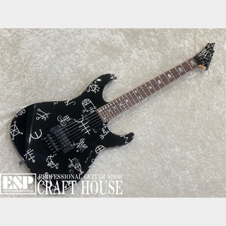 ESP KH DEMONOLOGY / Black w/ DEMONOLOGY Graphic