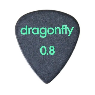 dragonflyPICK TD 0.8 BLACK ギターピック×10枚