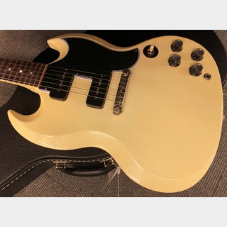 Gibson Custom ShopMurphy Lab 1963 SG Special Reissue Lightning Bar Ultra Light Aged (#300753) Classic White≒3.23kg