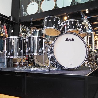 Ludwig Classic Maple 6pc Set -Sable Classic Coat- [Ludwig Roadshow Carter McLean Drum Clinic使用品/22BD...