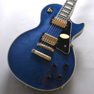 EpiphoneLes Paul Custom Quilt Viper Blue (バイパーブルー) レスポールカスタム 島村楽器限定【現物写真】