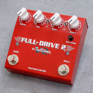 Fulltone Full-Drive2 v2【三つのクリッピングモードを搭載・2チャンネルドライブペダル】