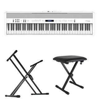Rolandローランド FP-60X-WH Digital Piano ホワイト デジタルピアノ スタンド ベンチ 3点セット