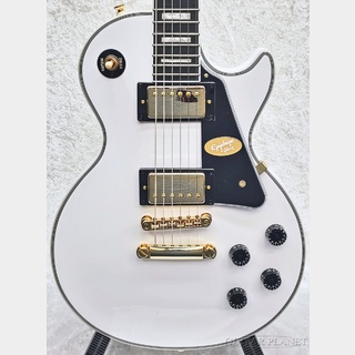 Epiphone Les Paul Custom -Alpine White-【24101527292】【4.08kg】