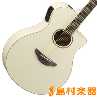YAMAHAAPX600 ビンテージホワイト エレアコギター
