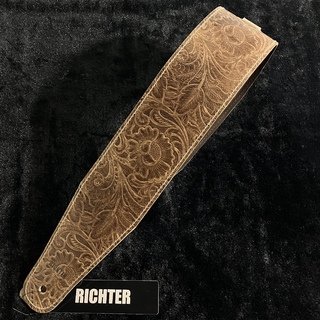 Richter Straps Beaver's Tail Jaro Tan Guitar Strap【革製ストラップ】