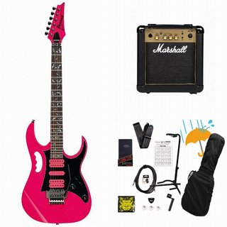 Ibanez Steve Vai Signature Model JEMJRSP-PK (Pink) [限定モデル]Marshall MG10アンプ付属エレキギター初心者セ