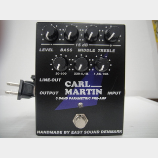 CARL MARTIN 3BAND PARAMETRIC PRE-AMP