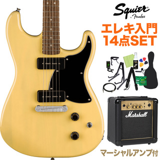Squier by Fender Paranormal Strat-O-Sonic VBL 初心者セット マーシャルアンプ付