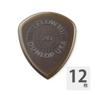 Jim DunlopFLOW STANDARD PICK 549R20 2.0mm ギターピック×12枚