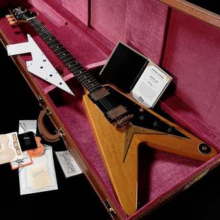 Gibson Custom Shop 1958 Korina Flying V Black Pickguard Antique Natural Murphy Lab HEAVY AGED 【渋谷店】