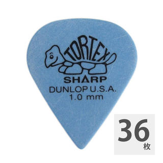 Jim Dunlop412 TORTEX SHARP 1.00×36枚 ギターピック