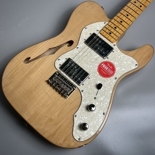 Squier by Fender Classic Vibe ’70s Telecaster Thinline Maple Fingerboard Natural エレキギター【現物画像】テレキャス