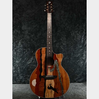 Luna Guitars Vista Stallion Tropical Wood A/E【エレアコ】【オンラインストア限定】