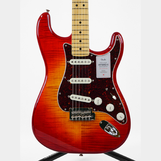 Fender 2024 Collection Made in Japan Hybrid II Stratocaster (Sunset Orange Transparent)