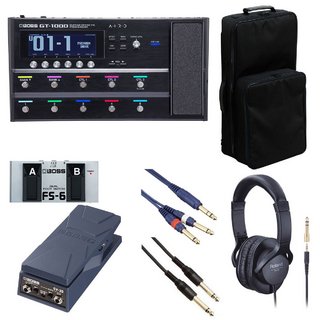 BOSS GT-1000 [オプションアイテム+リュック式キャリングバッグセット] FS-6 + EV-30【WEBSHOP】