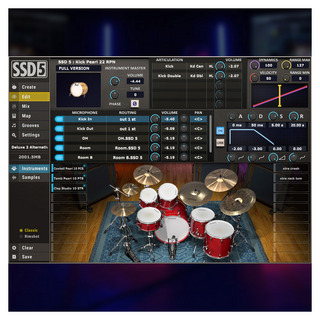 Steven Slate Audio SSD5.5 プラグインソフト