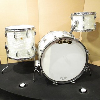 Ludwig1969's Down Beat 3pc Drum Set - White Marine Pearl【Vintage】