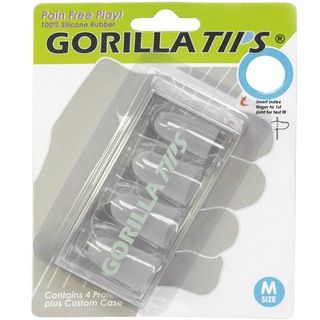 Gorilla TipsMedium Clear フィンガープロテクター