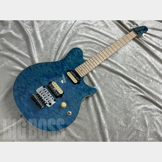 Sterling by MUSIC MAN AXIS AX40-TBL-M (Trans Blue)