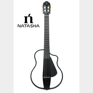 NATASHA NBSG Nylon Smart Guitar Black《エレガット/サイレントギター》【ローン金利0%】【オンラインストア限定】