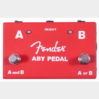 Fender2-Switch ABY Pedal Red 【WEBSHOP】