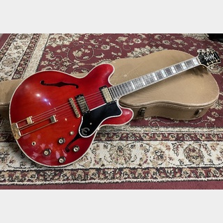 Epiphone E212T Sheraton "Kalamazoo Headstock" w/P.A.F. (1962年製Vintage) Refinished Cherry