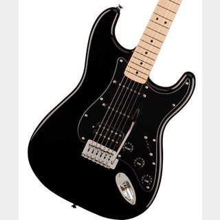 Squier by FenderSonic Stratocaster HSS Maple Fingerboard Black Pickguard Black スクワイヤー【WEBSHOP】