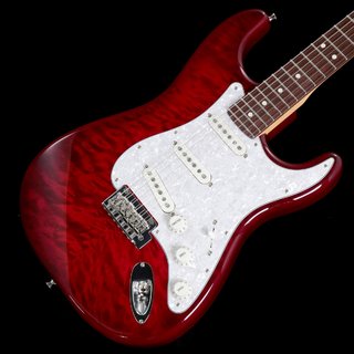 Fender ISHIBASHI FSR Made in Japan Hybrid II Stratocaster Rosewood Transparent Red Burst[重量:3.38kg]【池袋